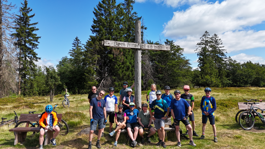 Mountainbike Academy in der Vulkanregion Vogelsberg am Hoherodskopf